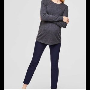 Maternity skinny pants - black